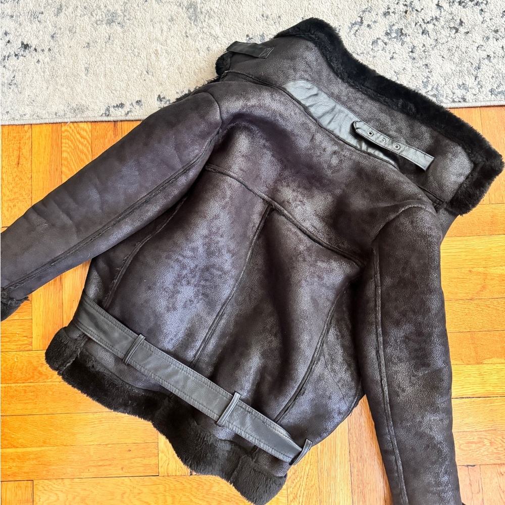 Faux Shearling Jacket - Picture 3 of 3